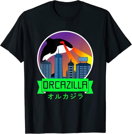 FUNNY KILLER WHALE TSHIRT - Orca Lovers Gift - Orcazilla