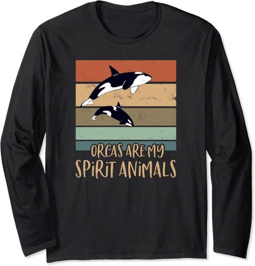 Orca Whale Family I Killer Whale Quote Orca Long Sleeve T-Shirt