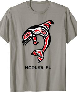 Naples FL Native American Indian Orca Killer Whales T-Shirt